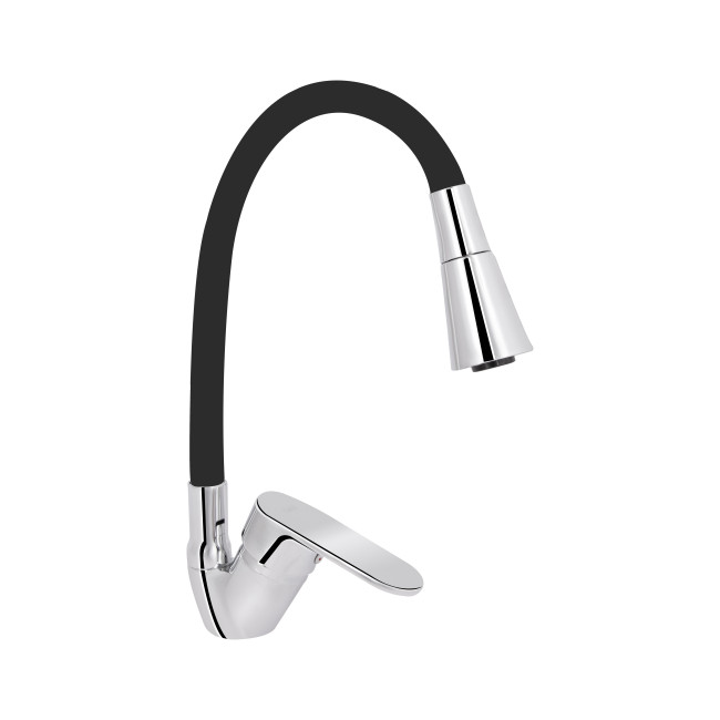 Смеситель для кухни Lidz Tani 008F3 с гибким изливом (k40) LDTAN008F3BCR39484 BCR