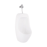 Пісуар підвісний Qtap Crow з краном-дозатором 360x285x675 White QT0588112HW