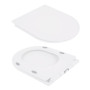 Унітаз-компакт Qtap Presto безобідковий з сідінням Soft-close QT24221217AW