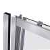 Душові двері в нішу Qtap Taurus CRM2012-13.C6 120-130x200 см, скло Clear 6 мм, покриття CalcLess