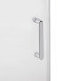Душові двері в нішу Qtap Taurus CRM2012-13.C6 120-130x200 см, скло Clear 6 мм, покриття CalcLess