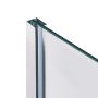 Душова перегородка Qtap Walk-In Standard CRM209.C8 90х200 см, скло Clear 8 мм, покриття CalcLess