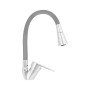 Змішувач для кухні Lidz Tani 008F3 з гнучким виливом (k40) LDTAN008F3GCR39507 Chrome/Grey