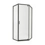 Душова кабіна Qtap Scorpio BLA10115-AC6 100x100 см, скло Clear 6 мм, покриття CalcLess без піддона