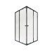 Душова кабіна Qtap Pisces BLA107-9SC5 75-90x75-90 см, скло Clear 5 мм без піддона