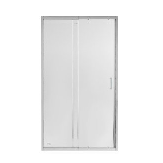 Душевая дверь в нишу Qtap Taurus CRM2011-12.C6 110-120x200 см, стекло Clear 6 мм, покрытие CalcLess