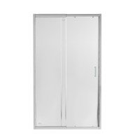 Душевая дверь в нишу Qtap Taurus CRM2012-13.C6 120-130x200 см, стекло Clear 6 мм, покрытие CalcLess