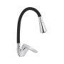 Змішувач для кухні Lidz Tani 008F3 з гнучким виливом (k40) LDTAN008F3BCR39484 Chrome/Black