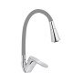 Змішувач для кухні Lidz Tani 008F3 з гнучким виливом (k40) LDTAN008F3GCR39507 Chrome/Grey