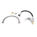 Смеситель для кухни Lidz Tani 007F3 с гибким изливом (k40) LDTAN007F3BCR37649 BCR
