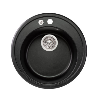 Кухонна мийка Lidz D510/200 BLM-14 (LIDZBLM14D510200)