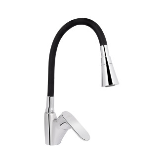 Смеситель для кухни Lidz Tani 007F3 с гибким изливом (k40) LDTAN007F3BCR37649 BCR