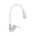 Смеситель для кухни Lidz Tani 008F3 с гибким изливом (k40) LDTAN008F3WCR37037 Chrome/White