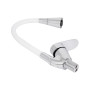 Змішувач для кухні Lidz Tani 008F3 з гнучким виливом (k40) LDTAN008F3WCR37037 Chrome/White