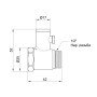 Зворотний клапан Thermo Alliance Standart 1/2" без ручки SD24715