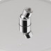 Лійка для верхнього душу Лейки Lidz Лейка 125 245 мм округла LDNIA125NKS37518 Chrome