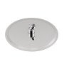 Лійка для верхнього душу Лейки Lidz Лейка 125 245 мм округла LDNIA125NKS37518 Chrome