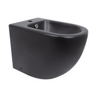 Биде напольное Qtap Robin 565x360x405 Matt black QT13442141CMB