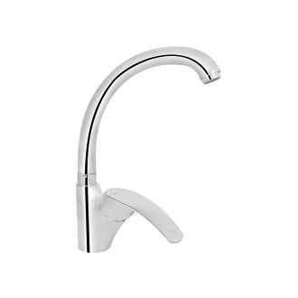 Змішувач для кухні Lidz Mars 007F (k40) LDMAR007FCRM34857 Chrome