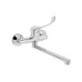 Смеситель для кухни локтевой Lidz Watt 009 настенный  (k35) LDWAT009CRM34862 Chrome