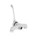 Смеситель для кухни локтевой Lidz Watt 009 настенный  (k35) LDWAT009CRM34862 Chrome