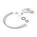 Змішувач для кухні Lidz Mars 003M (k40) LDMAR003MCRM34878 Chrome