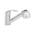 Смеситель для кухни Lidz Mars 011 с выдвижным изливом (k40) LDMAR011CRM34859 Chrome