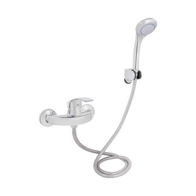 Змішувач для душу Lidz Mars 010 (з душовим гарнітуром) (k40) LDMAR010CRM34892 Chrome