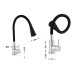 Смеситель для кухни Lidz Aria 015F31 с гибким изливом (k35) LDARI015F31BNK31872 BNK