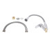 Смеситель для кухни Lidz Tani 007F3 с гибким изливом (k40) LDTAN007F3GCR31869 Chrome/Grey