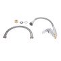 Змішувач для кухні Lidz Tani 007F3 з гнучким виливом (k40) LDTAN007F3GCR31869 Chrome/Grey