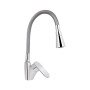 Змішувач для кухні Lidz Tani 007F3 з гнучким виливом (k40) LDTAN007F3GCR31869 Chrome/Grey