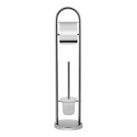 Ёршик Lidz Oreo 0507 напольный (матовое стекло) LDORE0507CRM32480 Chrome