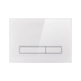 Панель смыва для унитаза Qtap Nest QT0111V1105GW