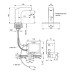 Змішувач для раковини Lidz Tech 078 безконтактний LDTEC078CRM32534 Chrome