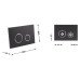 Панель смыва для унитаза Qtap Nest QT0111M11V1146MB