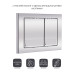 Панель змиву для унітаза Qtap Nest QT0111M06028CRM
