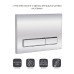 Панель змиву для унітаза Qtap Nest QT0111M08381CRM