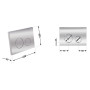 Панель змиву для унітаза Qtap Nest QT0111M11112CRM