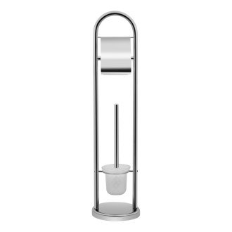 Ёршик Lidz Oreo 0507 напольный (матовое стекло) LDORE0507CRM32480 Chrome