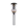 Донний клапан для раковини Qtap PU03 225х70х70 Matt black