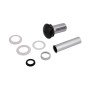Донний клапан для раковини Qtap PU03 225х70х70 Matt black