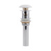 Донний клапан для раковини Qtap PU02O 225х70х70 White з переливом
