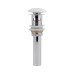 Донний клапан для раковини Qtap PU02O 225х70х70 White з переливом