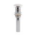 Донний клапан для раковини Qtap PU02O 225х70х70 White з переливом