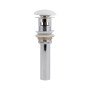 Донний клапан для раковини Qtap PU02O 225х70х70 White з переливом