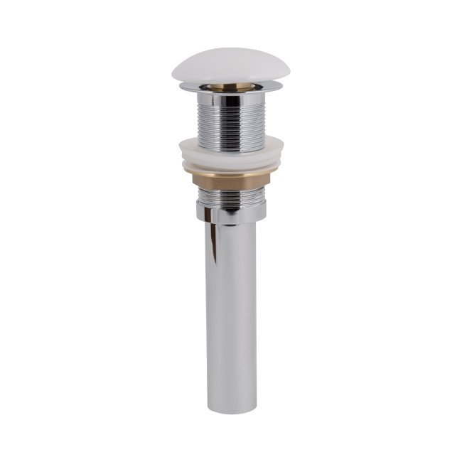 Донний клапан для раковини Qtap PU02 225х70х70 White