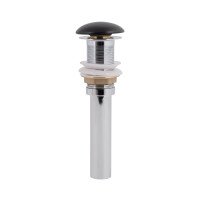 Донний клапан для раковини Qtap PU03 225х70х70 Matt black