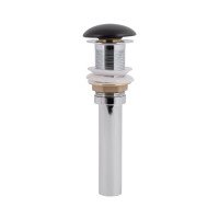 Донний клапан для раковини Qtap PU03 225х70х70 Matt black