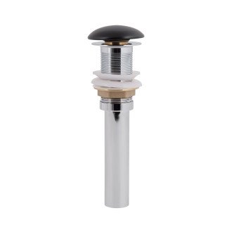 Донный клапан для раковины Qtap PU03 225х70х70 Matt black